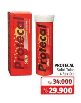 Promo Harga PROTECAL Solid Effercent 10 pcs - Lotte Grosir