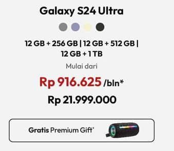 Promo Harga Samsung S24 Ultra 12/256 GB, 12/1 TB, 12/512 GB  - Erafone