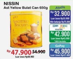 Promo Harga Nissin Assorted Biscuits 650 gr - Alfamart