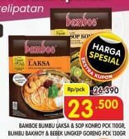 Promo Harga Bamboe Bumbu Laksa/Sop Konro/Bakmoy/Bebek Ungkep Goreng  - Superindo