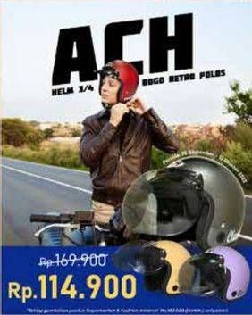 Promo Harga ACH Helm 3/4  - Yogya
