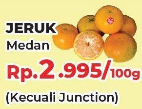 Promo Harga Jeruk Medan per 100 gr - Yogya