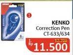 Promo Harga KENKO Correction Pen CT633, CT634 1 pcs - Alfamidi