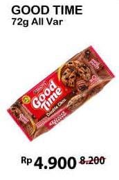 Promo Harga GOOD TIME Cookies Chocochips All Variants 72 gr - Alfamart