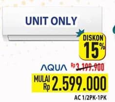 Promo Harga Aqua AC Split  - Hypermart