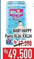 Promo Harga Baby Happy Body Fit Pants XL26, XXL24  - Hypermart
