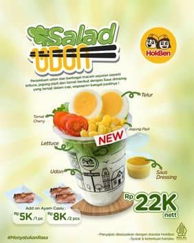 Promo Harga Salad Udon  - HokBen