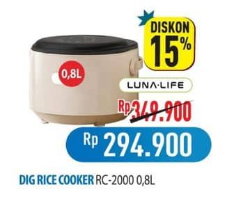 Promo Harga Luna Life RC 2000  - Hypermart