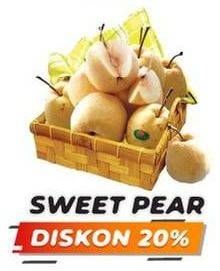 Promo Harga Pear Sweet per 100 gr - Yogya