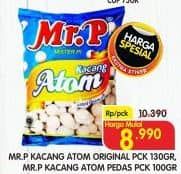 Promo Harga Mr.p Kacang Atom Original, Pedas 100 gr - Superindo