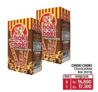 Promo Harga Choki-choki Coklat Chococashew per 20 pcs 10 gr - Lotte Grosir