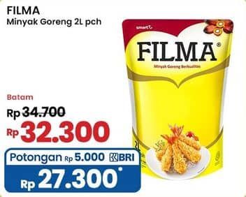 Promo Harga Filma Minyak Goreng 2000 ml - Indomaret