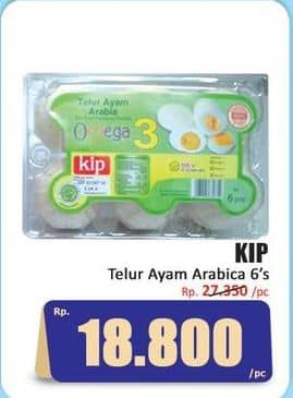 Promo Harga KIP Telur Ayam Arabia 6 pcs - Hari Hari