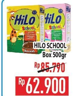 Promo Harga Hilo School Susu Bubuk 500 gr - Hypermart