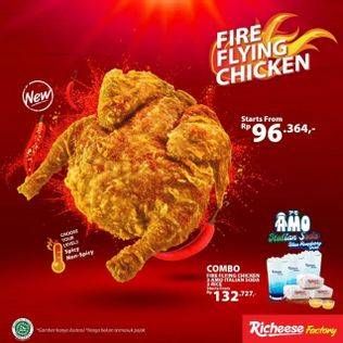 Promo Harga RICHEESE FACTORY Fire Flying Chicken  - Richeese Factory
