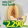 Promo Harga Melon Red Sweet per 100 gr - Alfamidi