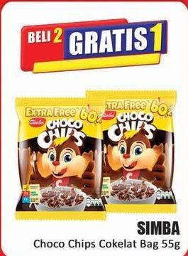 Promo Harga Simba Cereal Choco Chips Coklat 55 gr - Hari Hari