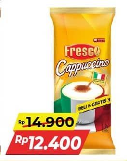 Promo Harga Fresco Cappuccino per 9 sachet 25 gr - Alfamart