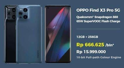 Promo Harga OPPO Find X3 Pro 5G  - Erafone