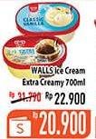 Promo Harga WALLS Ice Cream 700 ml - Hypermart