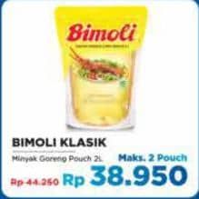 Promo Harga Bimoli Minyak Goreng 2000 ml - Yogya