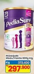 Promo Harga Pediasure Triplesure Madu, Vanila 850 gr - Indomaret