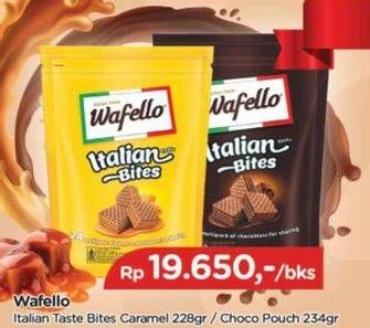 Promo Harga Roma Wafello Bites Butter Caramel, Choco Blast 234 gr - TIP TOP