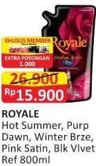 Promo Harga SO KLIN Royale Parfum Collection Hot Summer, Purple Dawn, Winter Breeze, Pink Satin, Black Velvet 800 ml - Alfamart