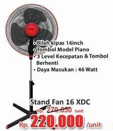 Promo Harga Cosmos 16 XDC Stand Fan 16 inch  - Hari Hari