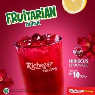 Promo Harga RICHEESE FACTORY Hibiscus Lemonade  - Richeese Factory