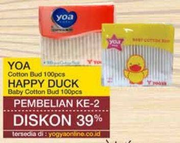 Promo Harga Yoa Cotton Bud/Happy Duck Cotton Bud  - Yogya