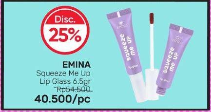 Promo Harga Emina Squeeze Me Up Lip Glass 6 gr - Guardian