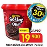 Promo Harga Nissin Biskuit Soklat Krim 315 gr - Superindo