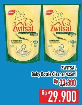 Promo Harga Zwitsal Baby Bottle & Utensils Cleaner 425 ml - Hypermart