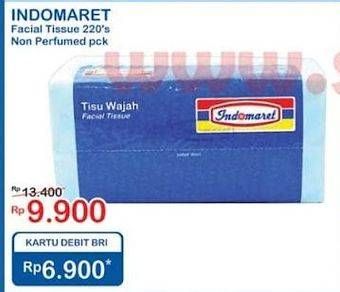 Promo Harga Indomaret Facial Tissue Non Perfumed 220 pcs - Indomaret