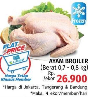 Promo Harga Ayam Broiler  - LotteMart