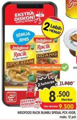 Promo Harga Indofood Bumbu Racik Special Opor Ayam 45 gr - Superindo
