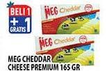 Promo Harga MEG Cheddar Cheese Premium 165 gr - Hypermart