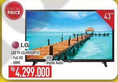 Promo Harga LG 43LM5500PTA FHD TV  - Hypermart