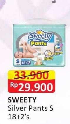 Promo Harga Sweety Silver Pants S18+2  - Alfamart