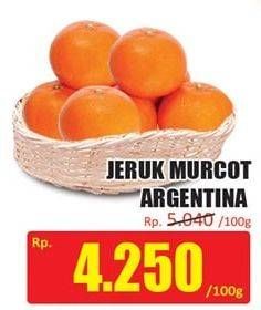 Promo Harga Jeruk Murcot Argentina per 100 gr - Hari Hari