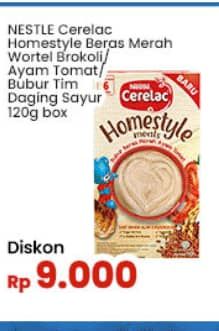 Promo Harga Nestle Cerelac Homestyle Bubur Tim   - Indomaret