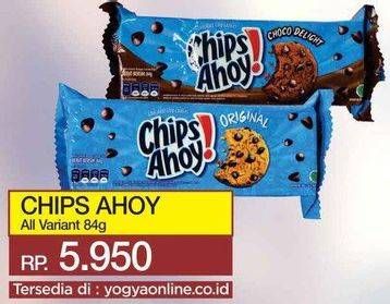 Promo Harga CHIPS AHOY Biskuit Chocolate All Variants 84 gr - Yogya