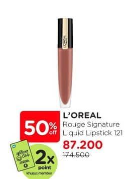 Promo Harga Loreal Rouge Signature 121  - Watsons