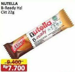 Promo Harga Nutella B-ready Hazelnut 22 gr - Alfamart