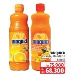 Promo Harga Sunquick Minuman Sari Buah Orange, Mandarin 840 ml - Lotte Grosir