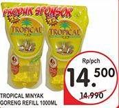 Promo Harga TROPICAL Minyak Goreng 1 ltr - Superindo