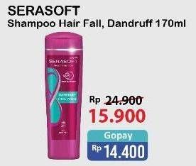 Promo Harga SERASOFT Shampoo Anti Dandruff, Hairfall Treatment 170 ml - Alfamart