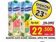 Promo Harga BUAVITA Fresh Juice Guava, Mango, Apple 1 ltr - Superindo