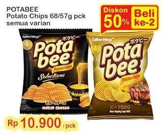 Promo Harga Potabee Snack Potato Chips All Variants 57 gr - Indomaret